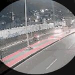 “MOTOQUEIRO” AO FAZER MANOBRA IRREGULAR É ATINGIDO POR VEÍCULO EM ALTA VELOCIDADE