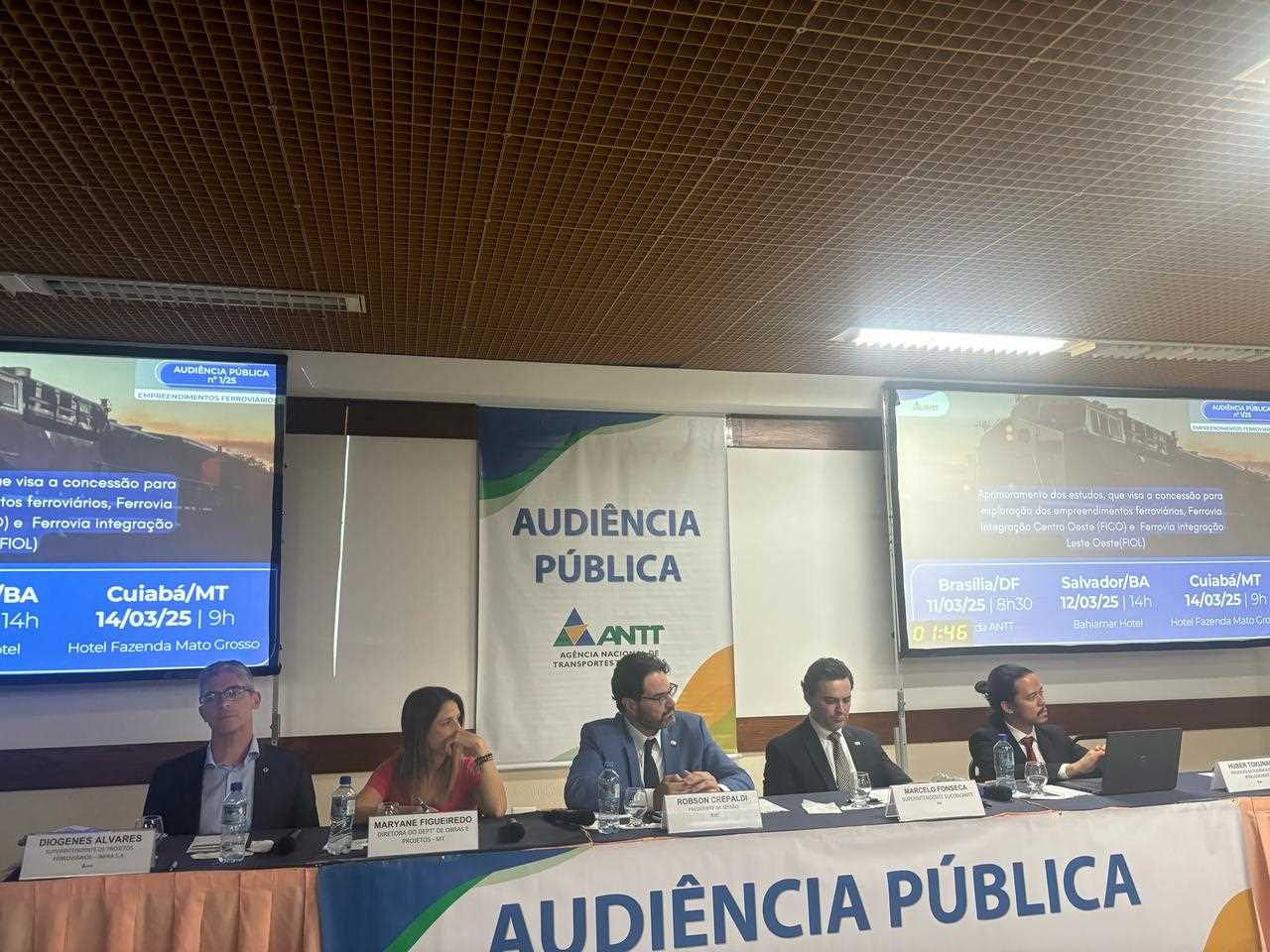 ILHÉUS PARTICIPA DE AUDIÊNCIA PÚBLICA SOBRE A FERROVIA INTEGRAÇÃO LESTE-OESTE (FIOL)