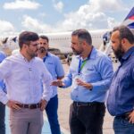 PREFEITO VALDERICO JÚNIOR DISCUTE MELHORIAS NO AEROPORTO JORGE AMADO