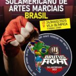 VILA OLÍMPICA DE ITABUNA RECEBE CAMPEONATO SUL-AMERICANO DE ARTES MARCIAIS NESTE SÁBADO (24)