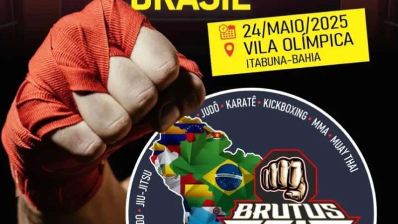 VILA OLÍMPICA DE ITABUNA RECEBE CAMPEONATO SUL-AMERICANO DE ARTES MARCIAIS NESTE SÁBADO (24)