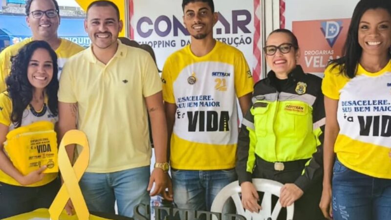 COM AÇÕES EDUCATIVAS, ITABUNA REDUZ ACIDENTES EM 50% NO MAIO AMARELO