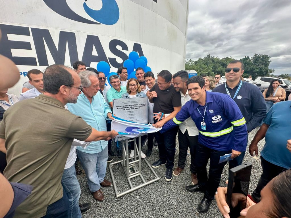 AUGUSTO CASTRO INAUGURA RESERVATÓRIO NO NOVO JAÇANÃ E REFORÇA ABASTECIMENTO PARA 60 MIL MORADORES