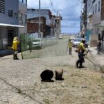 Prefeitura de Ilhéus realiza serviços de roçagem no Alto Belmonte, bairro Conquista
