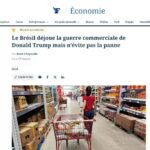 BRASIL ‘DRIBLA’ GUERRA COMERCIAL DOS EUA, MAS QUEDA DO PIB ACENDE ALERTA