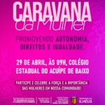 PREFEITURA DE ILHÉUS LEVA CARAVANA DA MULHER À COMUNIDADE DE ACUÍPE DE BAIXO